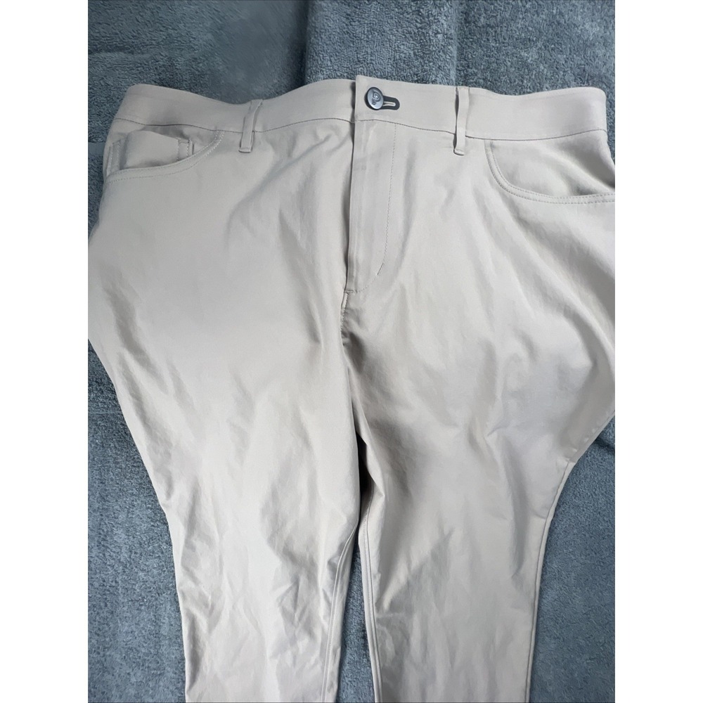 Public Rec Men's Pants Dealmaker 5 Pockets 38x30 Khaki /tan Performance Stretch